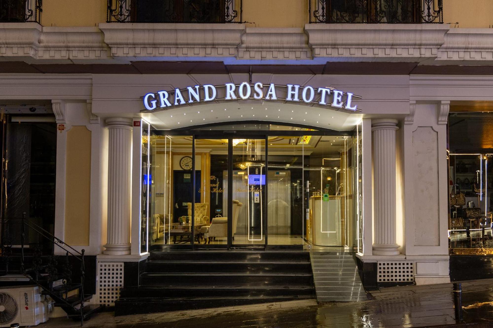 Grand Rosa Hotel Istambul Exterior foto
