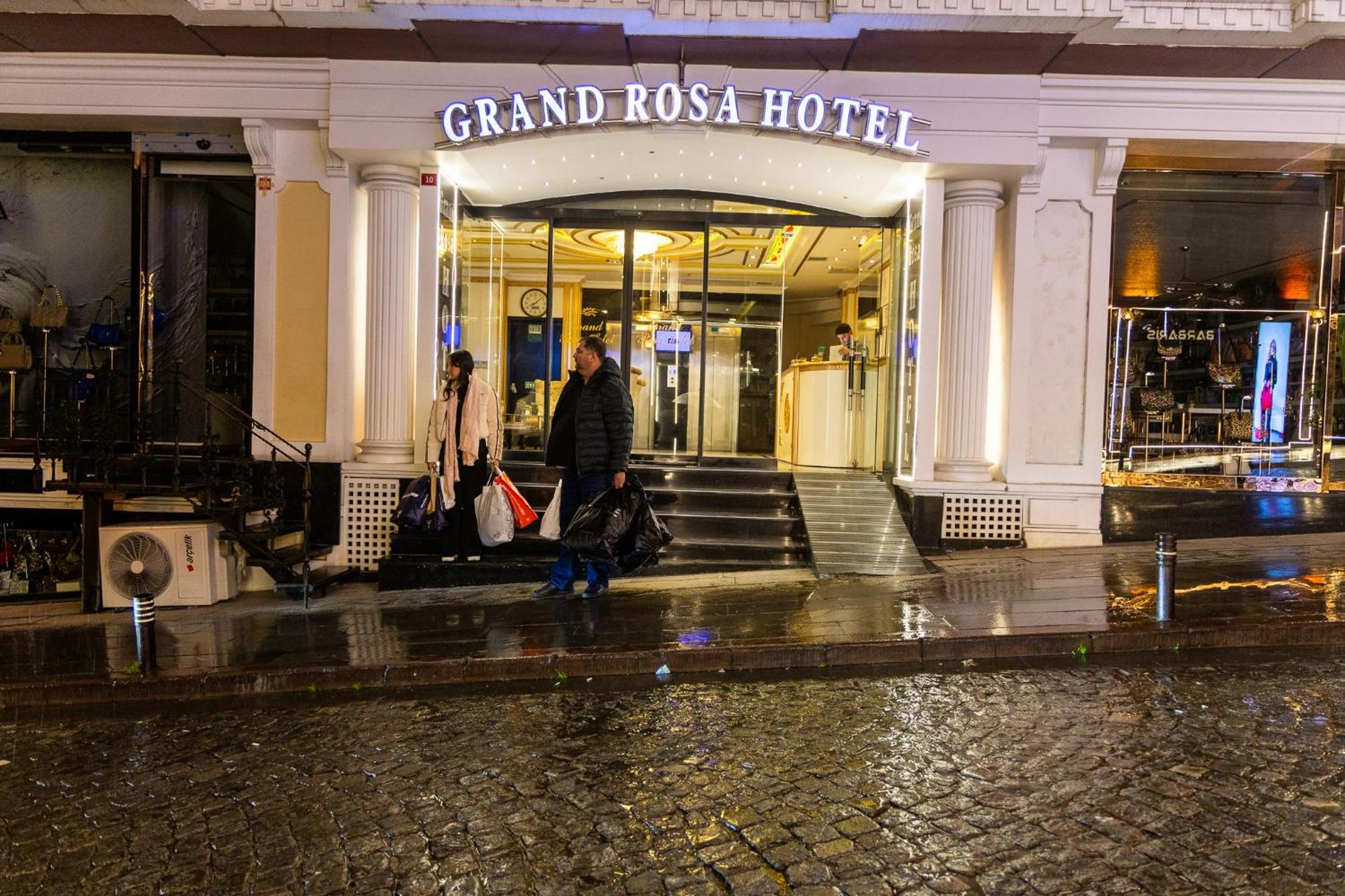 Grand Rosa Hotel Istambul Exterior foto