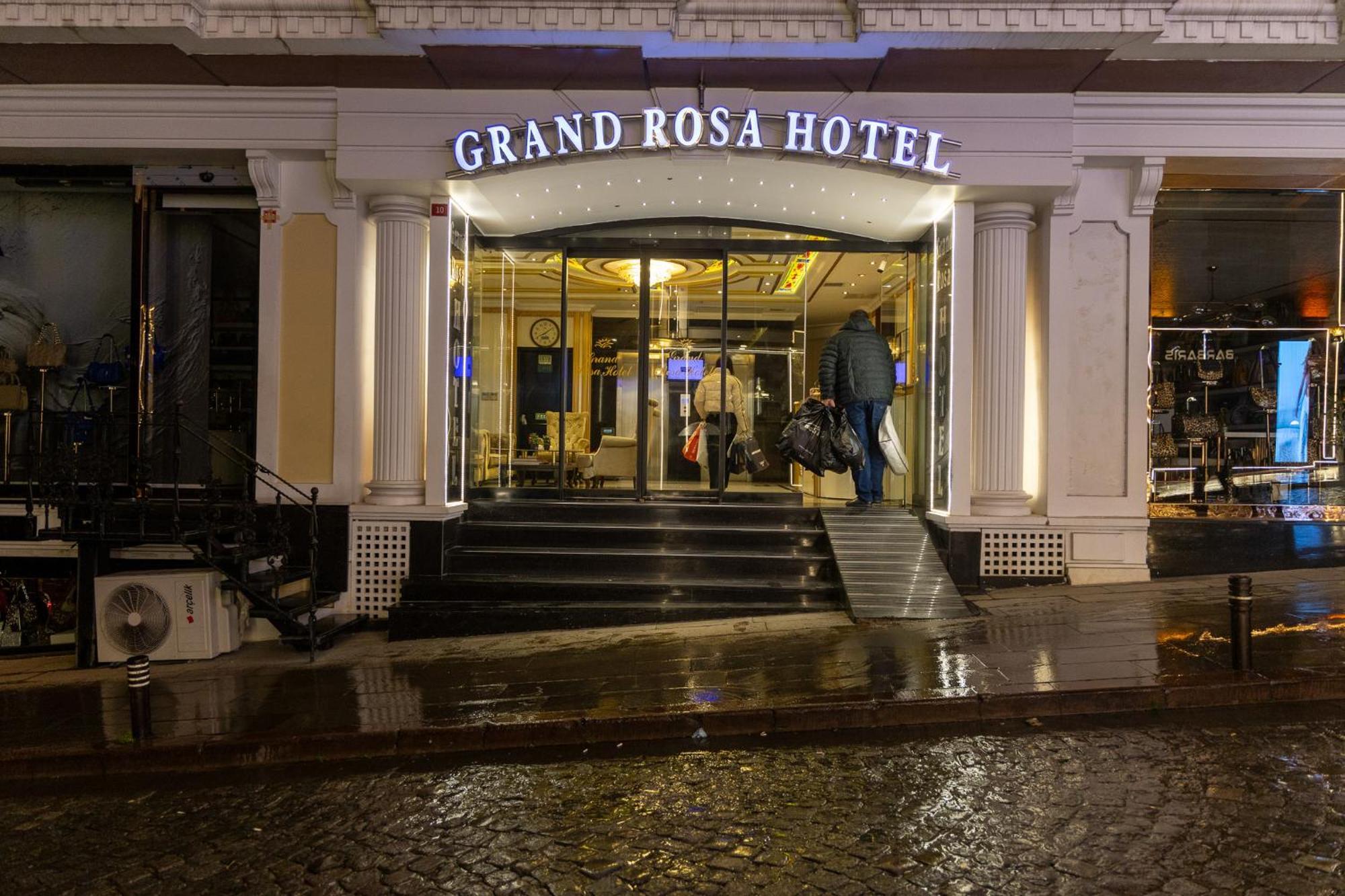 Grand Rosa Hotel Istambul Exterior foto